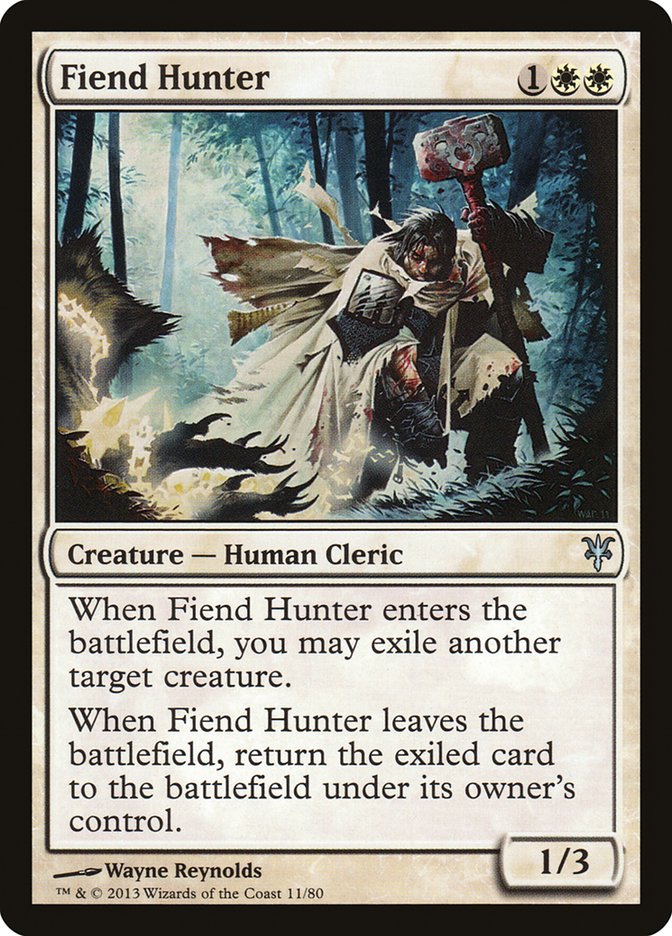 Fiend Hunter [Duel Decks: Sorin vs. Tibalt] MTG Single Magic: The Gathering    | Red Claw Gaming