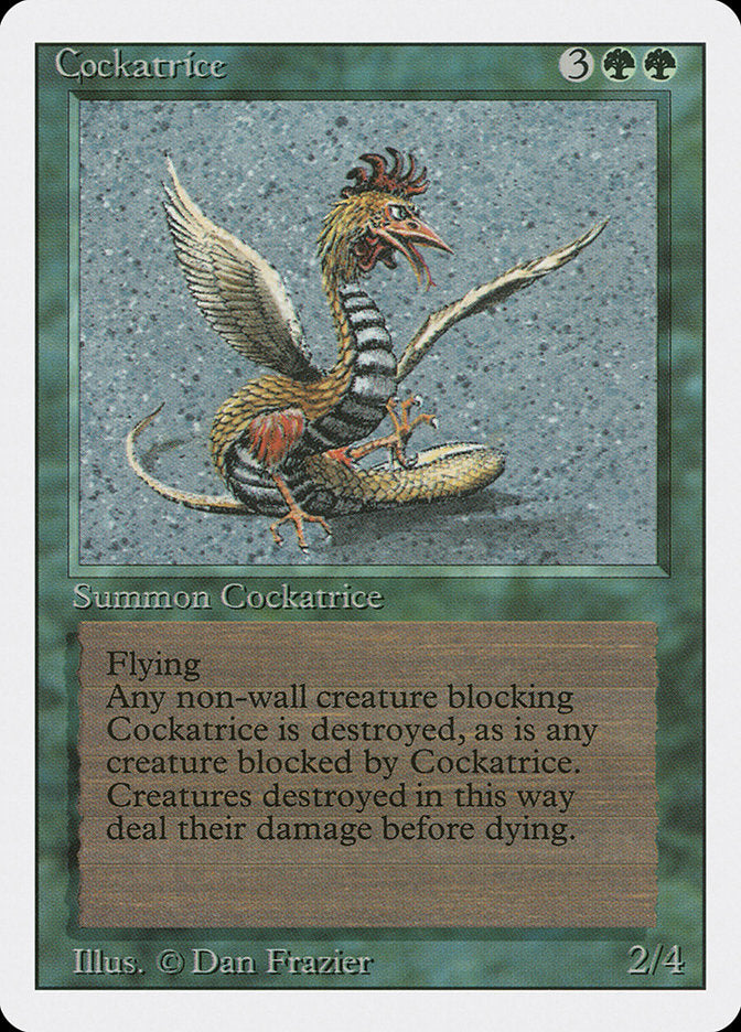 Cockatrice [Revised Edition] MTG Single Magic: The Gathering | Red Claw Gaming