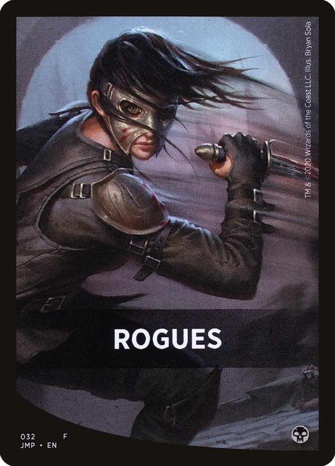 Rogues Theme Card [Jumpstart Front Cards] MTG Single Magic: The Gathering | Red Claw Gaming