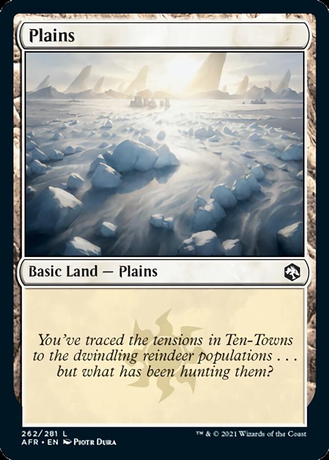 Plains (262) [Dungeons & Dragons: Adventures in the Forgotten Realms] MTG Single Magic: The Gathering | Red Claw Gaming