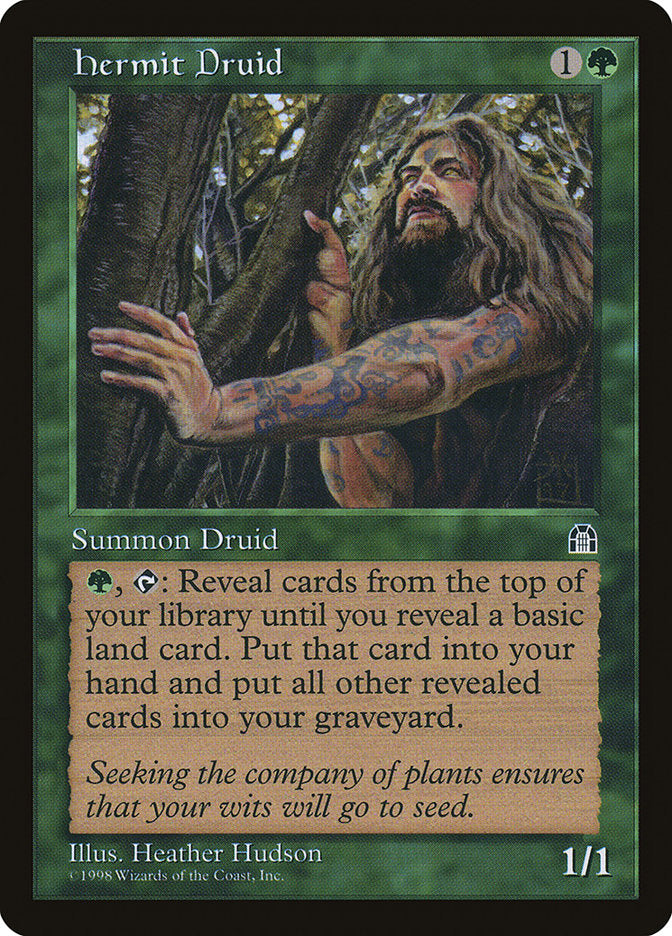 Hermit Druid [Stronghold] MTG Single Magic: The Gathering | Red Claw Gaming