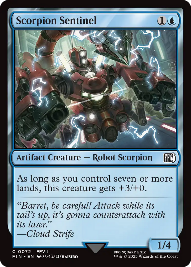 Scorpion Sentinel [FINAL FANTASY] MTG Single Magic: The Gathering | Red Claw Gaming