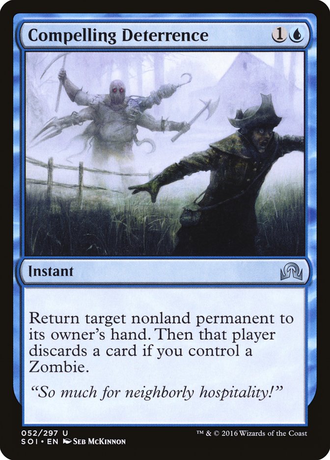 Compelling Deterrence [Shadows over Innistrad] MTG Single Magic: The Gathering | Red Claw Gaming