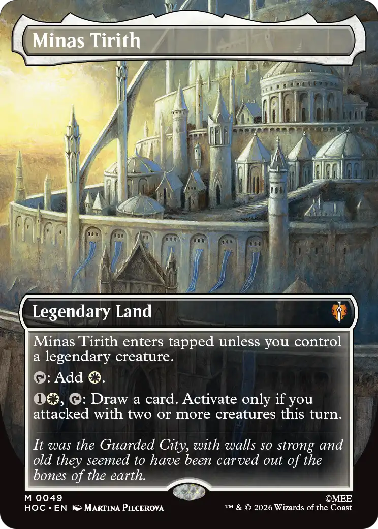 Minas Tirith (Borderless) [The Hobbit: Eternal-Legal] | Red Claw Gaming