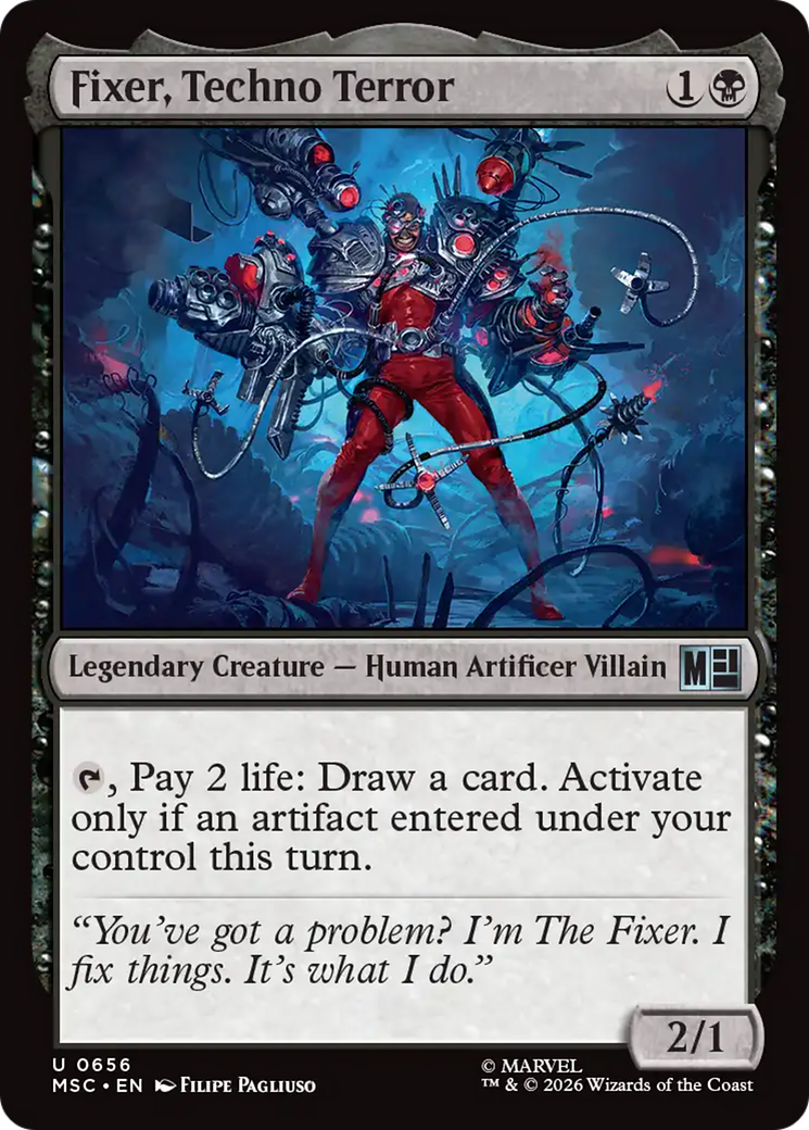 Fixer, Techno Terror [Marvel Super Heroes Commander] | Red Claw Gaming