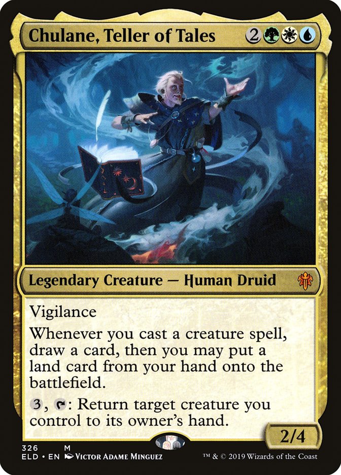 Chulane, Teller of Tales [Throne of Eldraine] MTG Single Magic: The Gathering | Red Claw Gaming