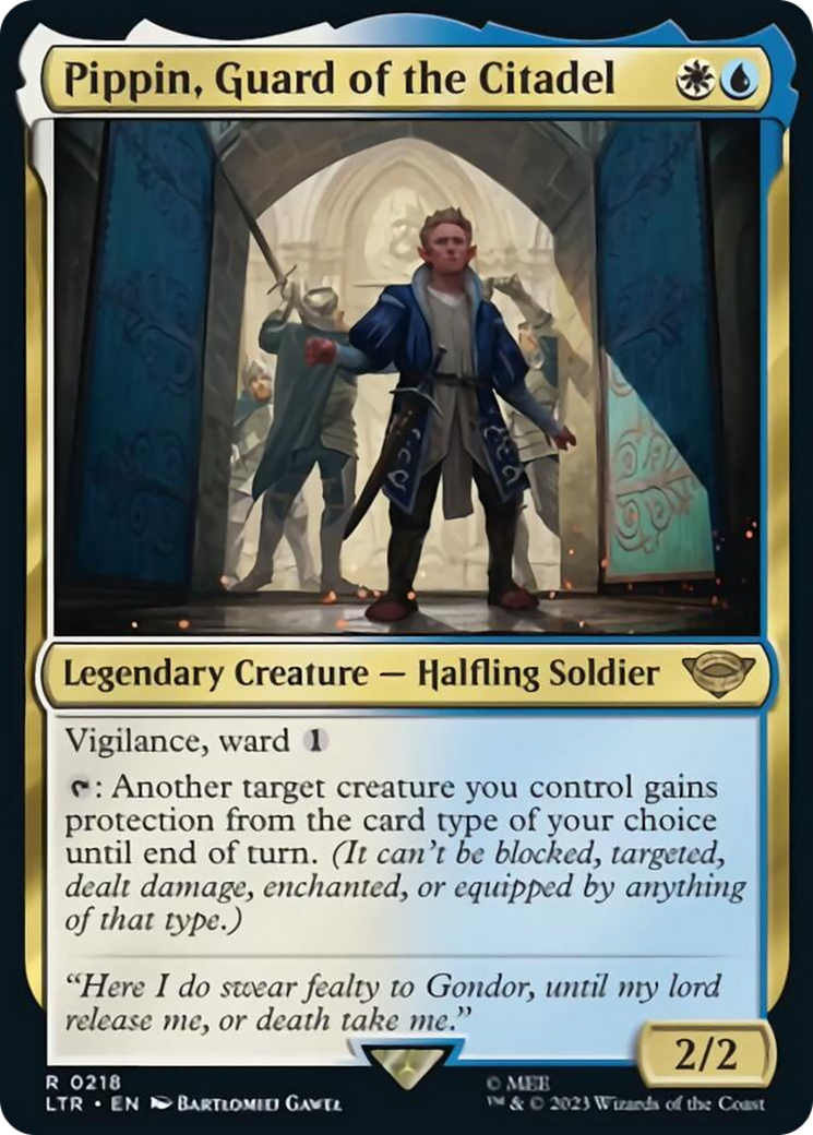 Pippin, Guard of the Citadel [The Lord of the Rings: Tales of Middle-Earth] MTG Single Magic: The Gathering | Red Claw Gaming