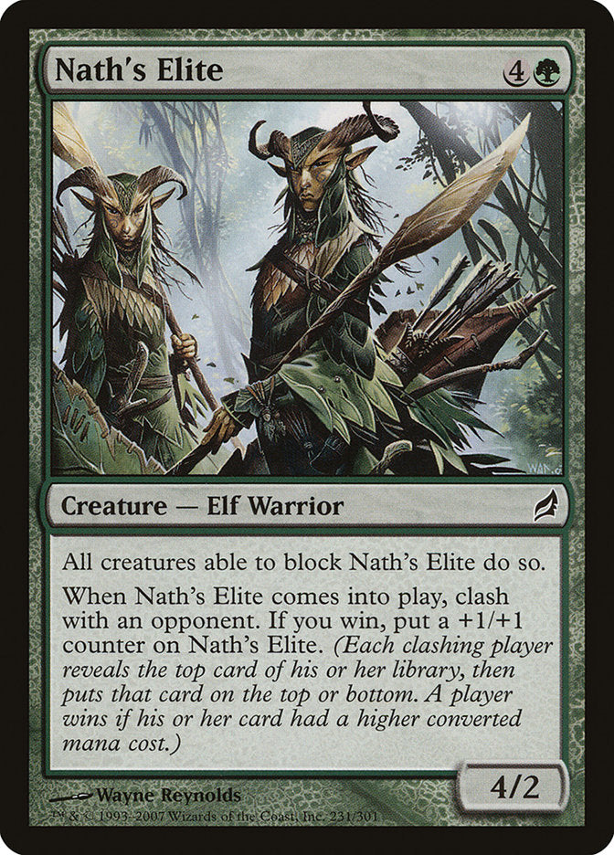 Nath's Elite [Lorwyn] MTG Single Magic: The Gathering | Red Claw Gaming