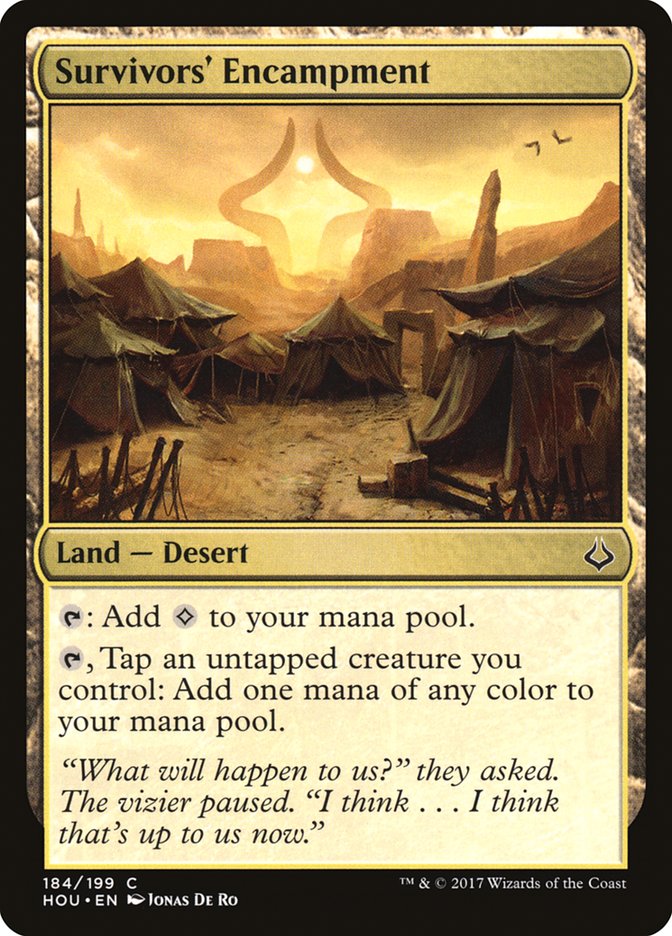 Survivors' Encampment [Hour of Devastation] MTG Single Magic: The Gathering | Red Claw Gaming