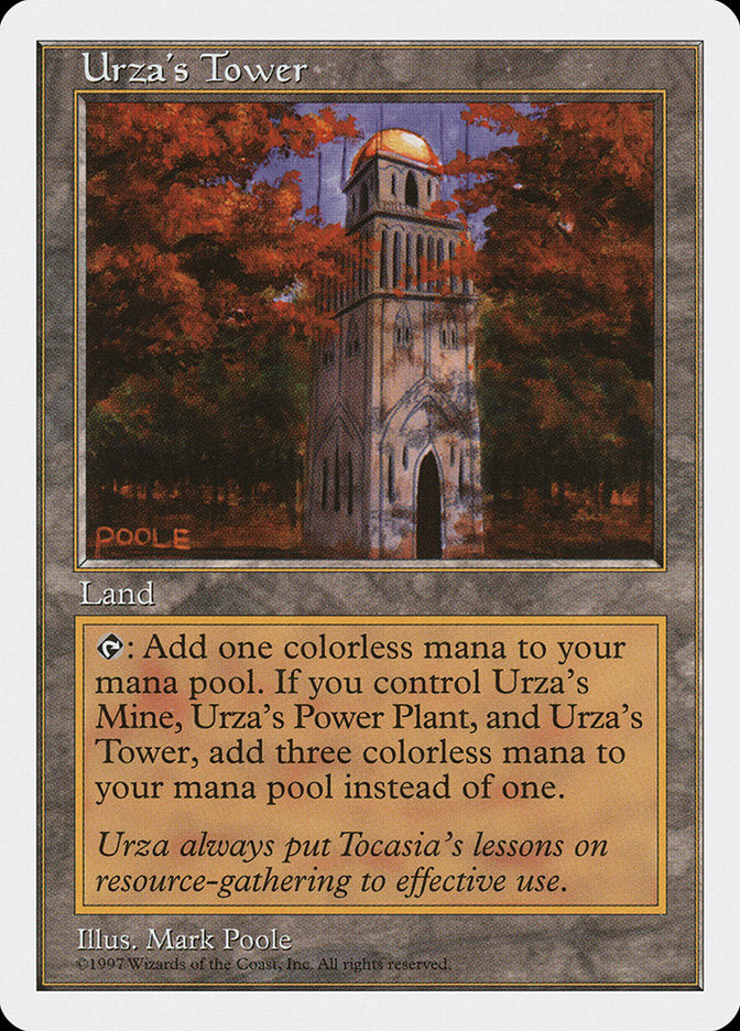 Urza's Tower [Fifth Edition] MTG Single Magic: The Gathering | Red Claw Gaming
