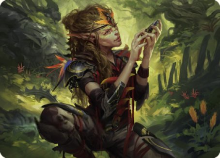 Meria, Scholar of Antiquity Art Card [Dominaria United Art Series] MTG Single Magic: The Gathering | Red Claw Gaming