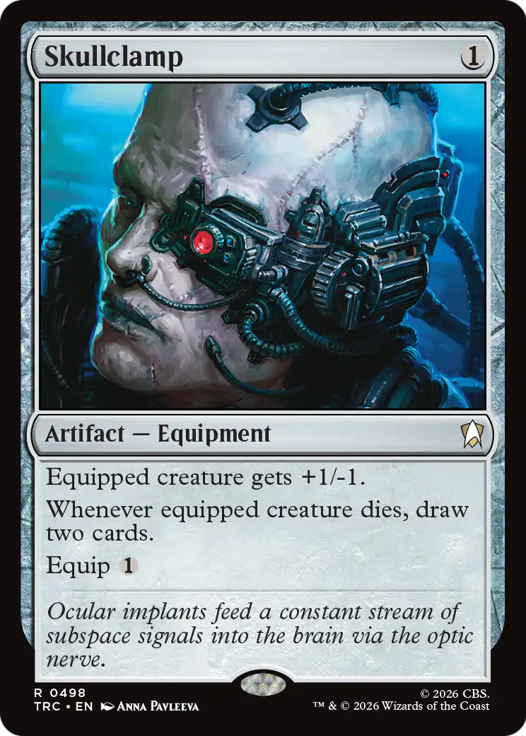 Skullclamp (Surge Foil) [Star Trek Commander] | Red Claw Gaming