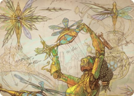 Inspiring Statuary Art Card [The Brothers' War Art Series] MTG Single Magic: The Gathering | Red Claw Gaming