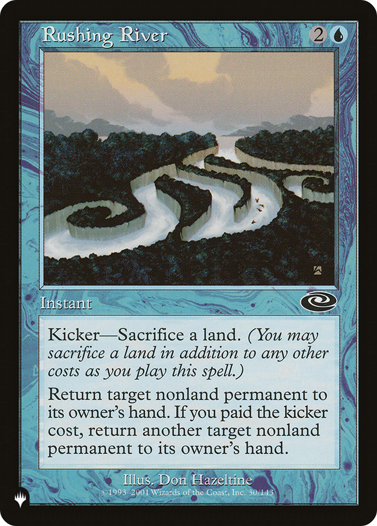 Rushing River [The List] MTG Single Magic: The Gathering | Red Claw Gaming