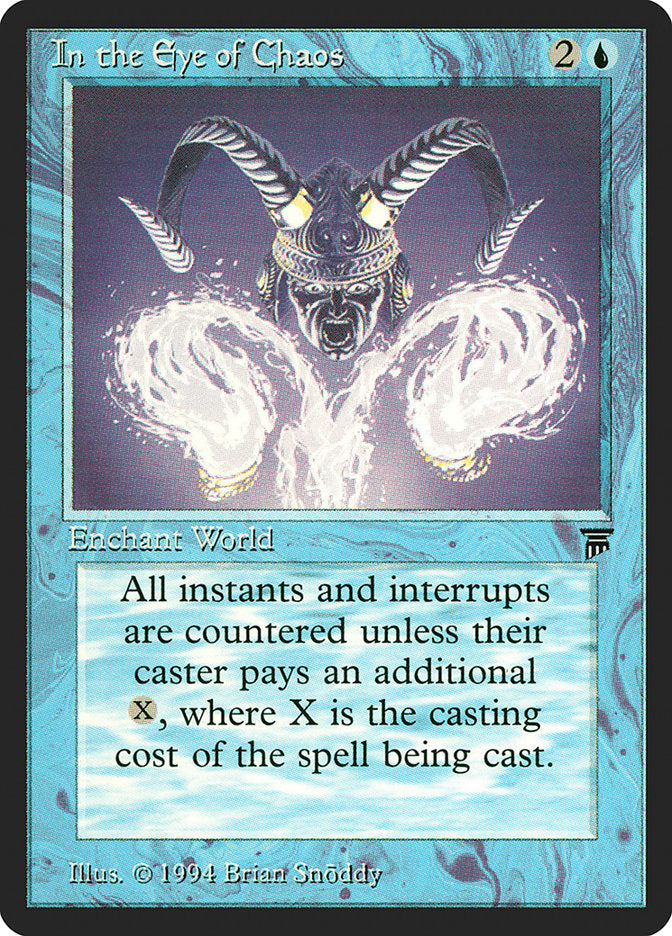In the Eye of Chaos [Legends] MTG Single Magic: The Gathering | Red Claw Gaming
