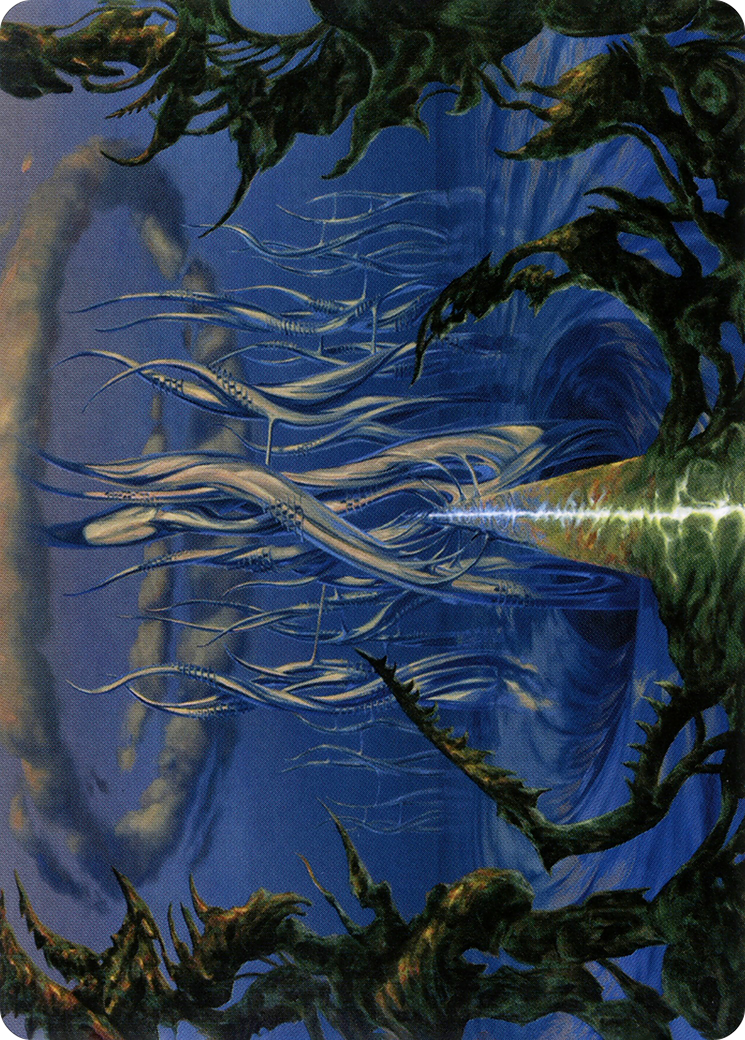 Tanglepool Bridge Art Card [Modern Horizons 2 Art Series] MTG Single Magic: The Gathering    | Red Claw Gaming