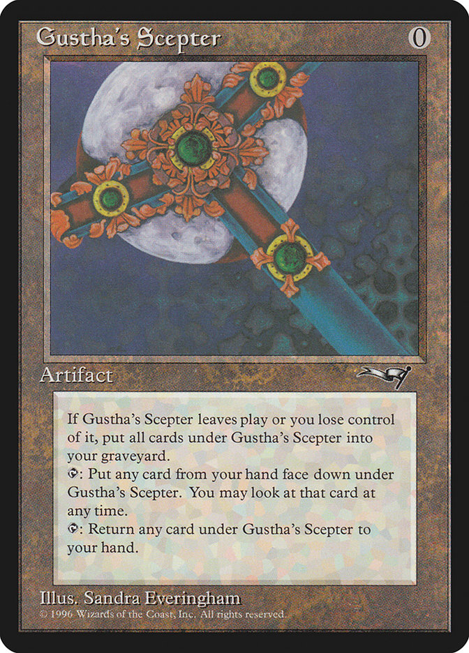 Gustha's Scepter [Alliances] MTG Single Magic: The Gathering | Red Claw Gaming