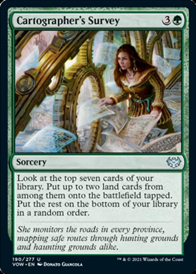Cartographer's Survey [Innistrad: Crimson Vow] MTG Single Magic: The Gathering | Red Claw Gaming