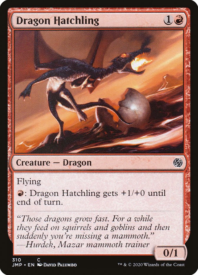 Dragon Hatchling [Jumpstart] MTG Single Magic: The Gathering | Red Claw Gaming
