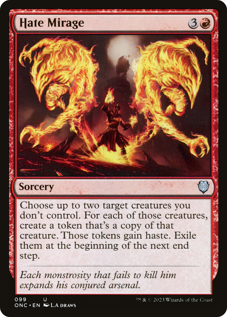Hate Mirage [Phyrexia: All Will Be One Commander] MTG Single Magic: The Gathering | Red Claw Gaming