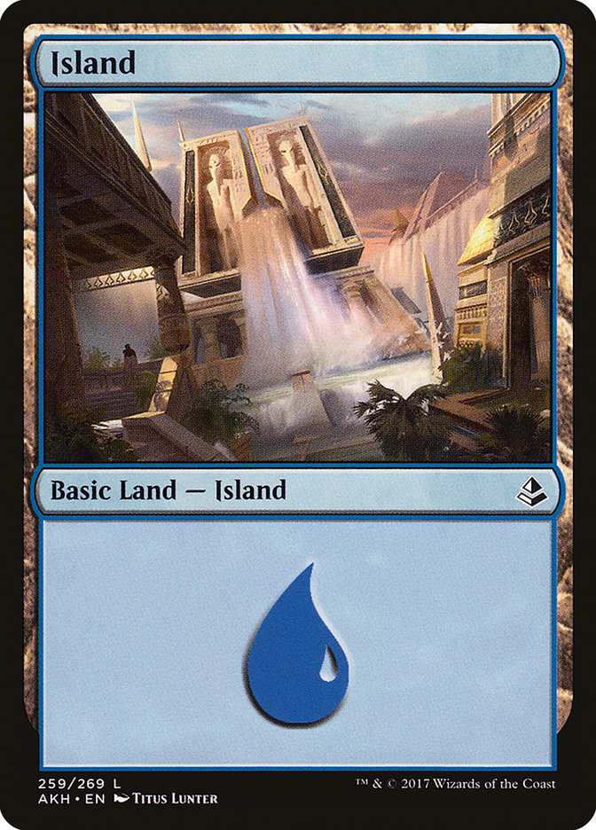 Island (259) [Amonkhet] MTG Single Magic: The Gathering | Red Claw Gaming
