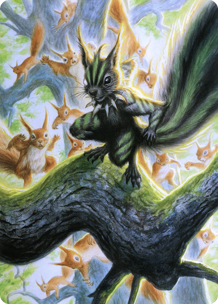 Chatterfang, Squirrel General Art Card (67) [Modern Horizons 2 Art Series] MTG Single Magic: The Gathering | Red Claw Gaming