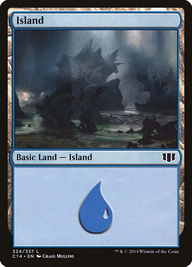Island (324) [Commander 2014] MTG Single Magic: The Gathering | Red Claw Gaming