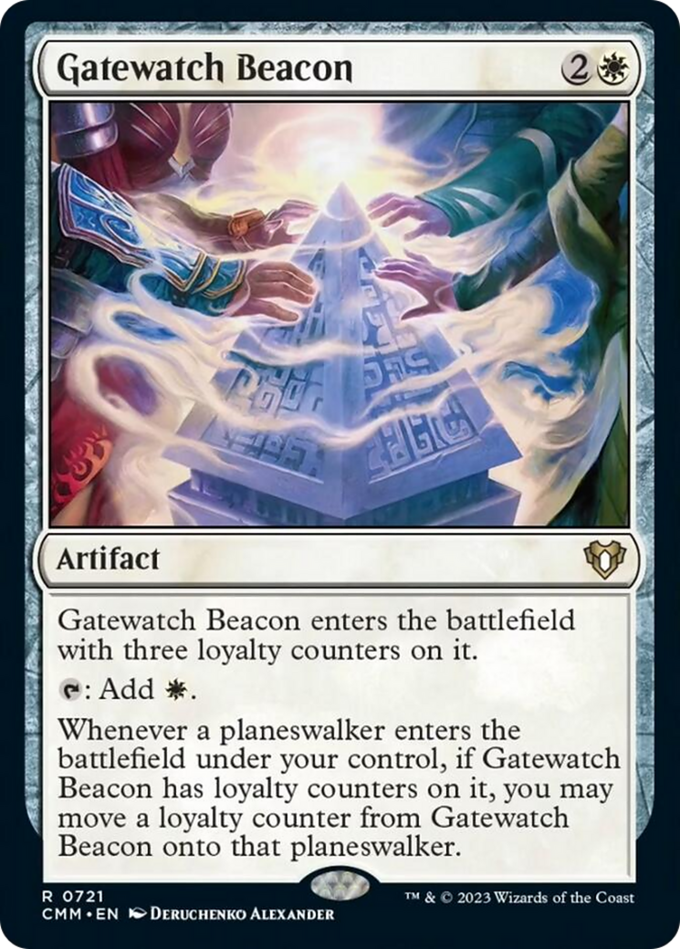Gatewatch Beacon [Commander Masters] MTG Single Magic: The Gathering | Red Claw Gaming