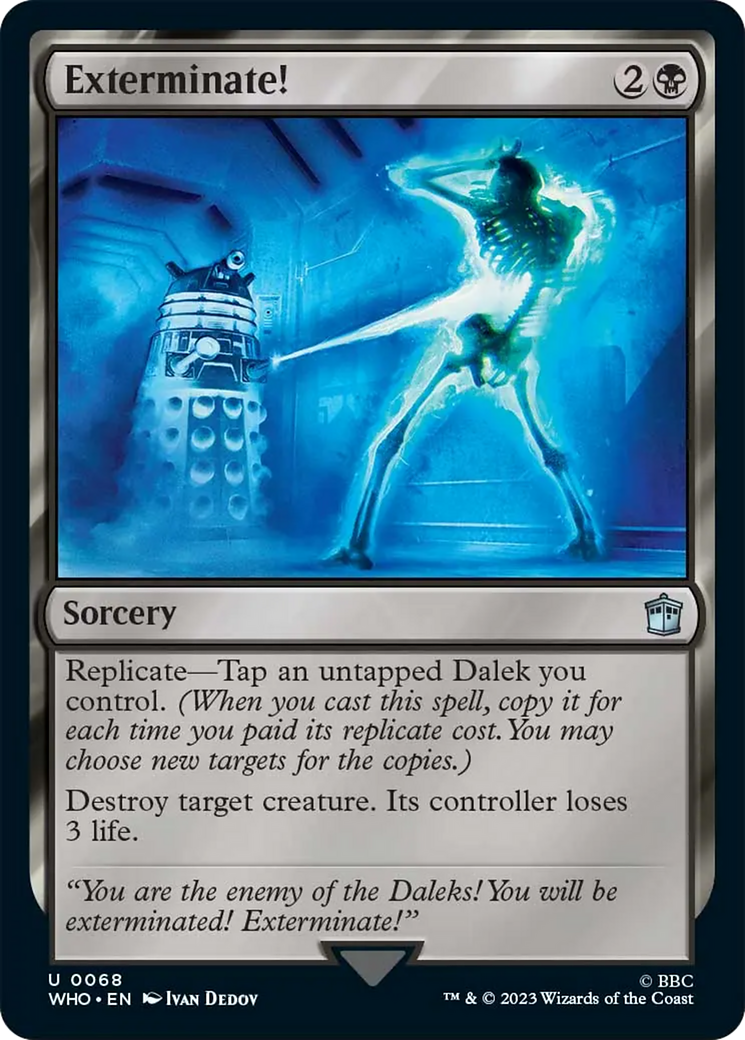 Exterminate! [Doctor Who] MTG Single Magic: The Gathering | Red Claw Gaming