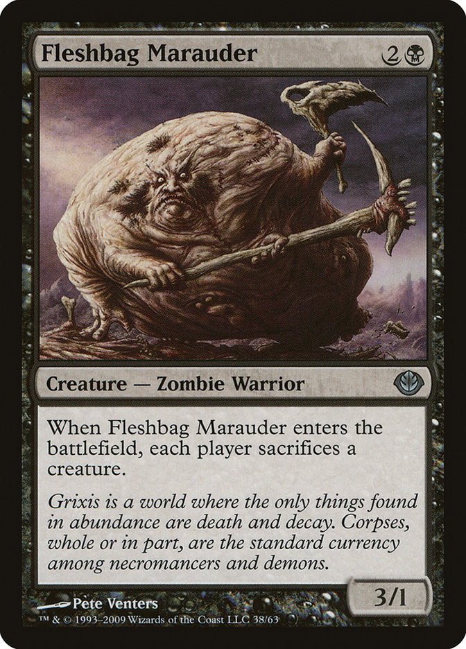 Fleshbag Marauder [Duel Decks: Garruk vs. Liliana] MTG Single Magic: The Gathering | Red Claw Gaming