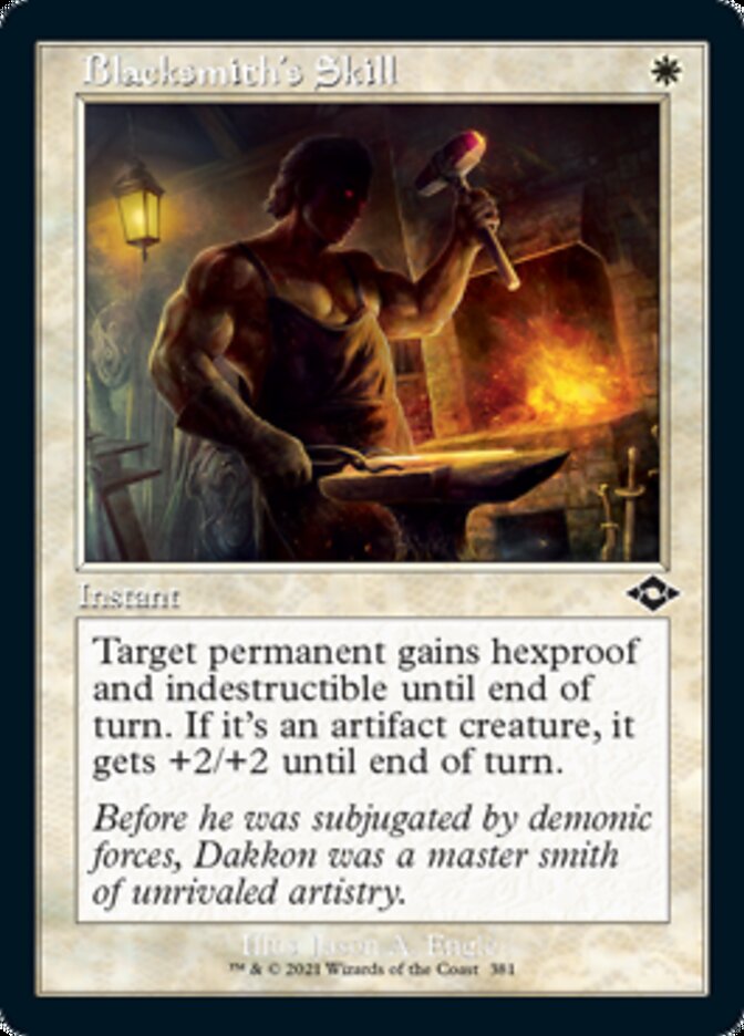 Blacksmith's Skill (Retro) [Modern Horizons 2] MTG Single Magic: The Gathering | Red Claw Gaming