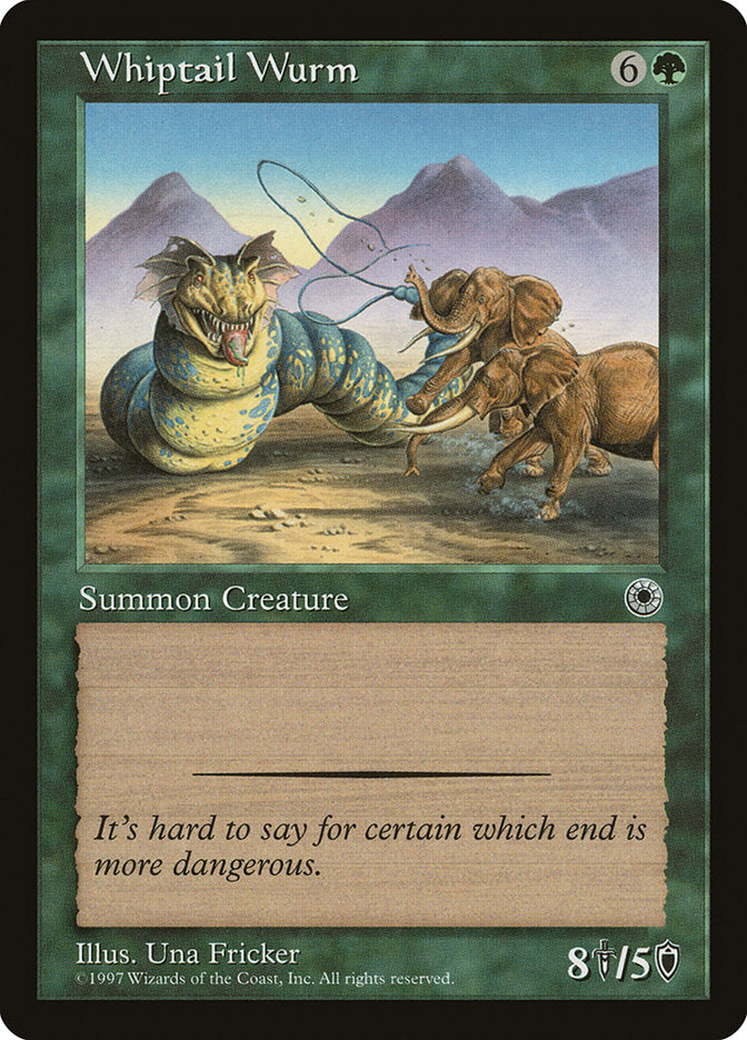 Whiptail Wurm [Portal] MTG Single Magic: The Gathering | Red Claw Gaming