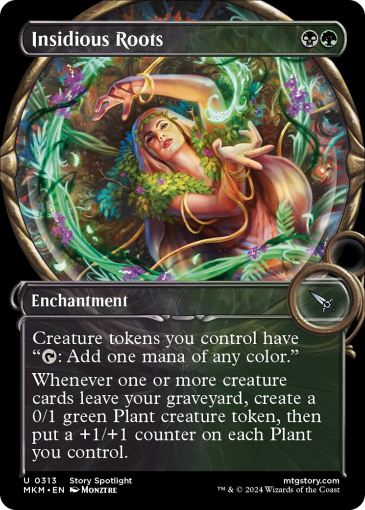 Insidious Roots (Showcase) [Murders at Karlov Manor] MTG Single Magic: The Gathering | Red Claw Gaming