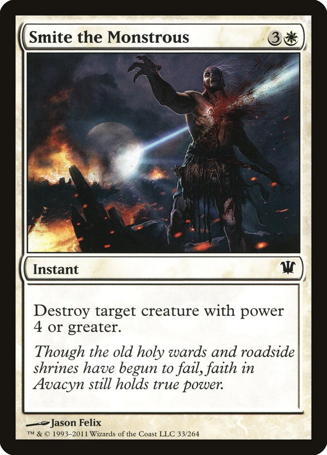 Smite the Monstrous [Innistrad] MTG Single Magic: The Gathering | Red Claw Gaming