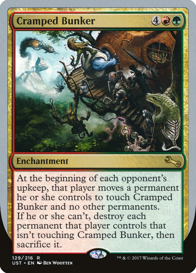 Cramped Bunker [Unstable] MTG Single Magic: The Gathering | Red Claw Gaming
