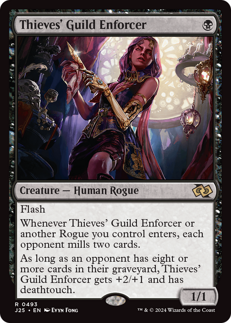 Thieves' Guild Enforcer [Foundations Jumpstart] MTG Single Magic: The Gathering | Red Claw Gaming