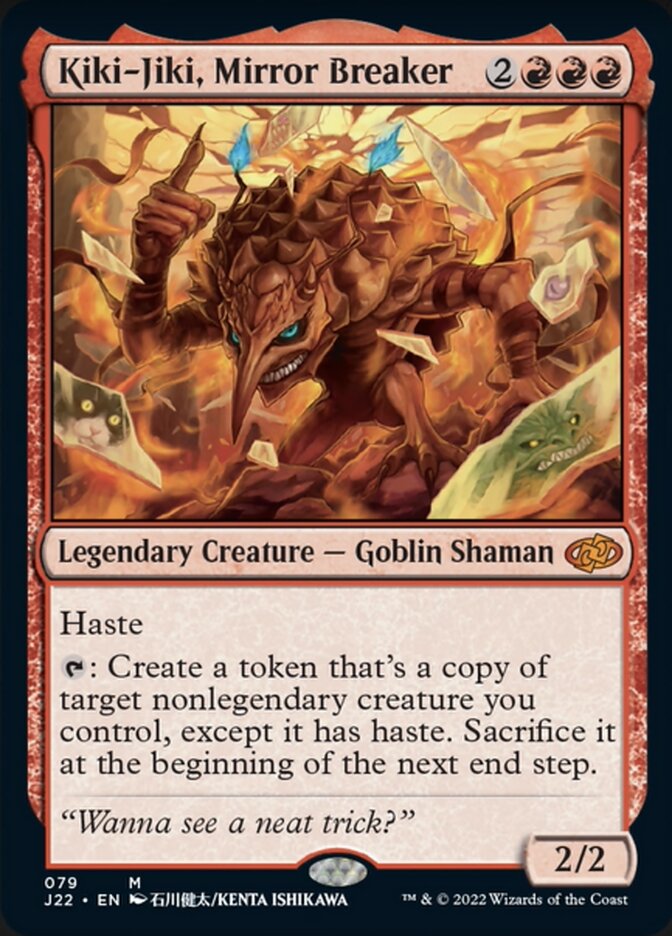 Kiki-Jiki, Mirror Breaker [Jumpstart 2022] MTG Single Magic: The Gathering | Red Claw Gaming