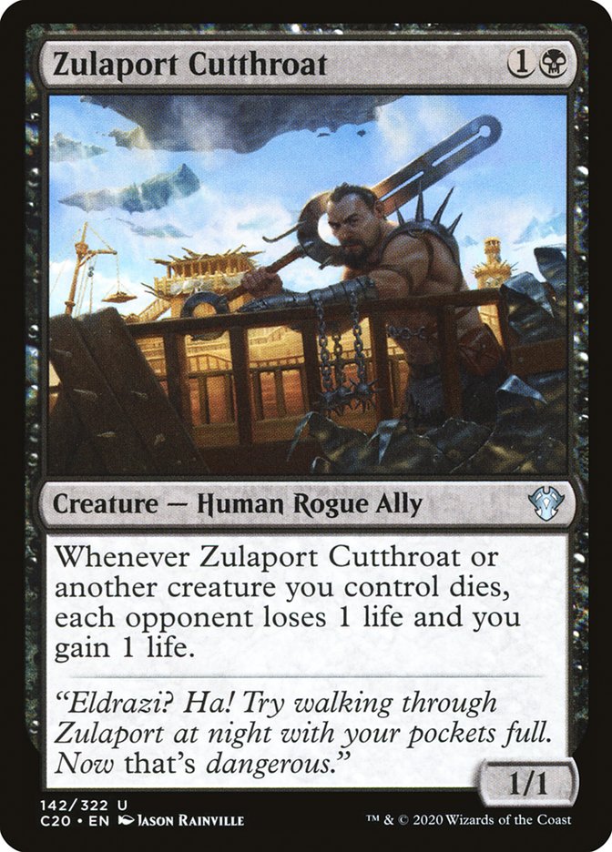 Zulaport Cutthroat [Commander 2020] MTG Single Magic: The Gathering | Red Claw Gaming