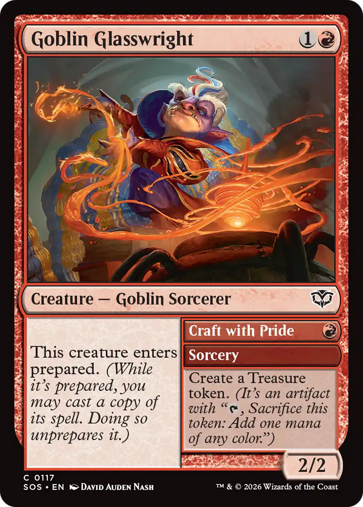 Goblin Glasswright [Secrets of Strixhaven] MTG Single Magic: The Gathering | Red Claw Gaming