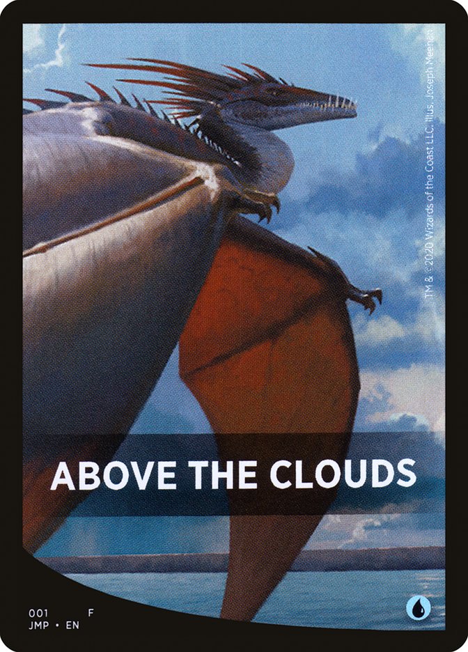 Above the Clouds Theme Card [Jumpstart Front Cards] MTG Single Magic: The Gathering | Red Claw Gaming