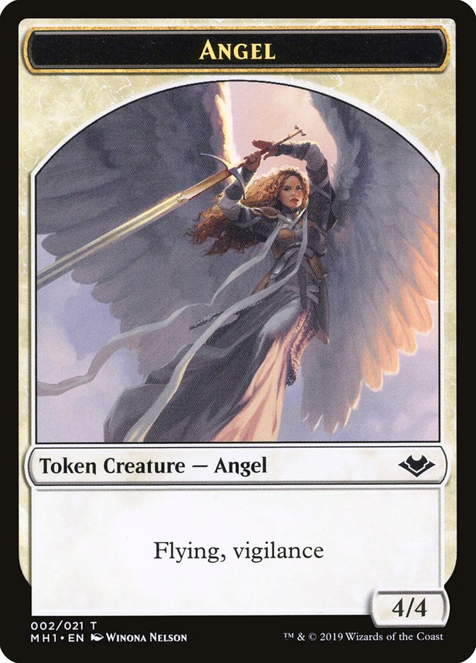 Angel Token [Modern Horizons Tokens] | Red Claw Gaming