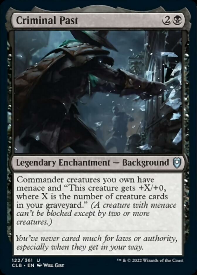 Criminal Past [Commander Legends: Battle for Baldur's Gate] MTG Single Magic: The Gathering | Red Claw Gaming
