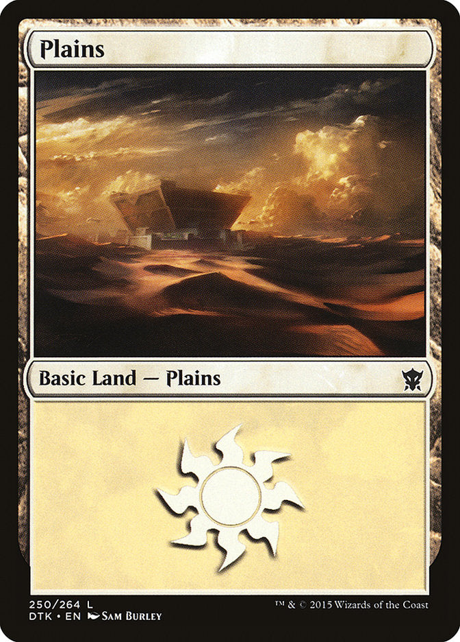 Plains (250) [Dragons of Tarkir] MTG Single Magic: The Gathering | Red Claw Gaming