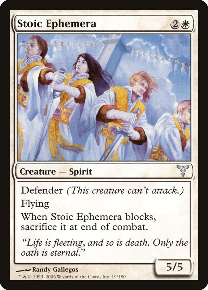 Stoic Ephemera [Dissension] MTG Single Magic: The Gathering | Red Claw Gaming