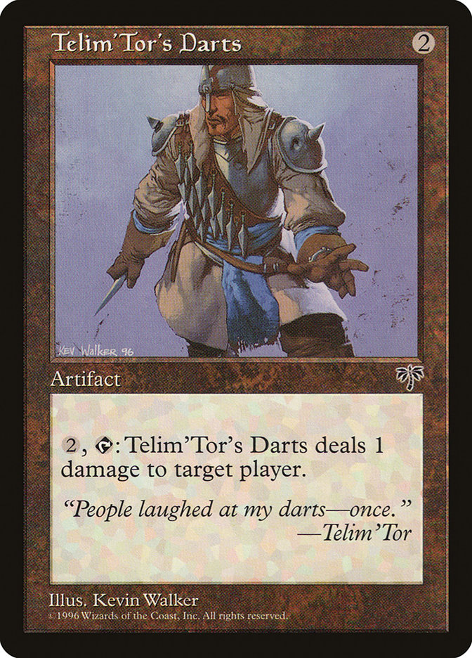 Telim'Tor's Darts [Mirage] MTG Single Magic: The Gathering | Red Claw Gaming