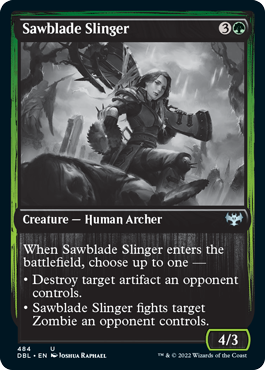 Sawblade Slinger [Innistrad: Double Feature] MTG Single Magic: The Gathering | Red Claw Gaming