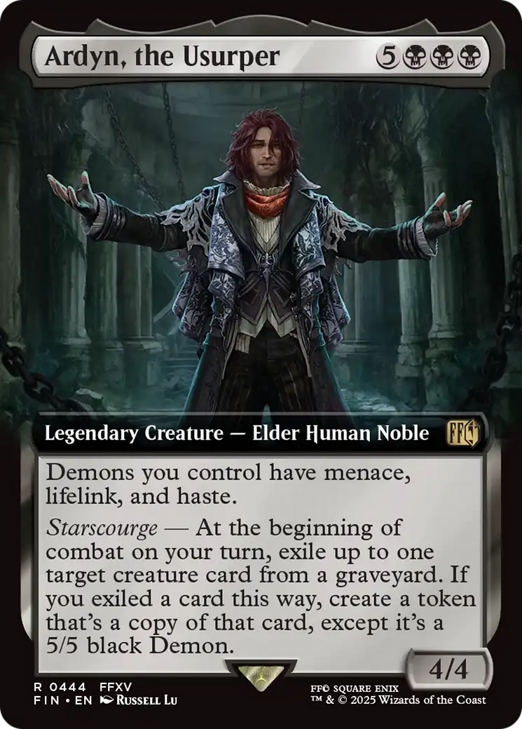 Ardyn, the Usurper (Extended Art) [FINAL FANTASY] MTG Single Magic: The Gathering | Red Claw Gaming
