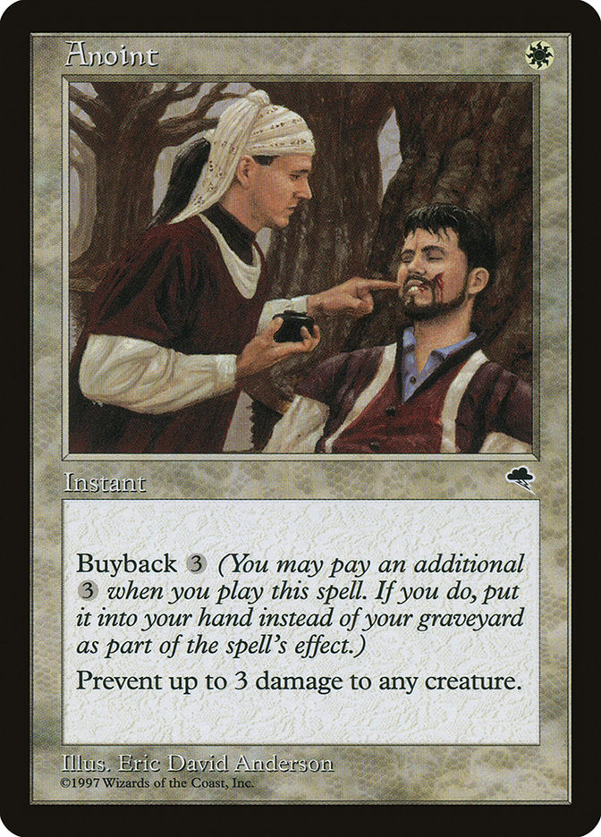 Anoint [Tempest] MTG Single Magic: The Gathering | Red Claw Gaming