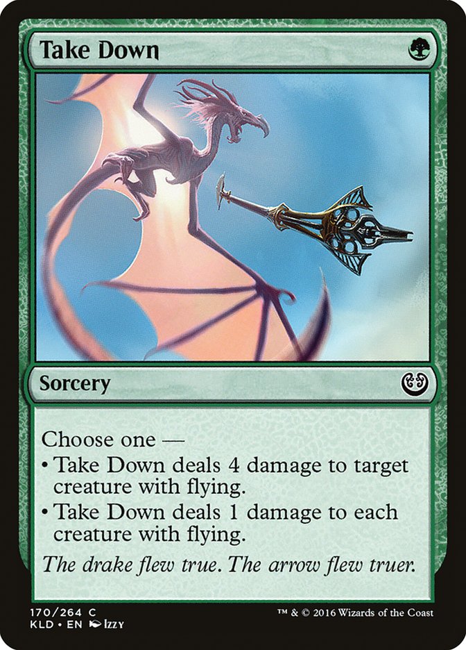 Take Down [Kaladesh] MTG Single Magic: The Gathering | Red Claw Gaming