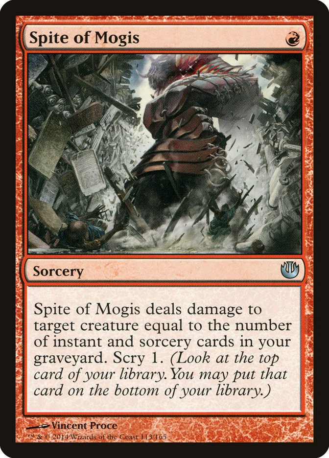 Spite of Mogis [Journey into Nyx] MTG Single Magic: The Gathering | Red Claw Gaming